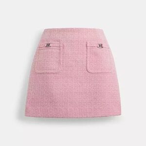 Coach Heritage C Tweed Skirt